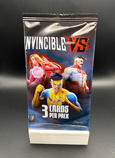 Upper Deck Invincible VS Sealed Pack Non-Sport Trading Cards 1 Pack 3 Cards picture