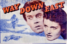 Henry Fonda Rochelle Hudson Slim Summerville Way Down East 1935 Herald  Fine 6x9 picture