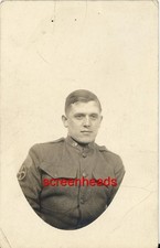 C1918 WWI RARE RPPC PHOTO 