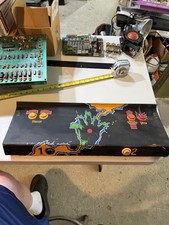 vintage, original Sega Space Fury arcade control panel picture