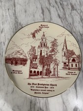 Vintage 1979 First Presbyterian Church Phoenix AZ Centennial Collector Plate 10” picture