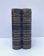 Antique WWI Stereographic Keystone Stereo-View 100 Card Library Set picture