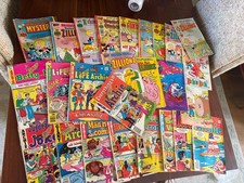 Vintage Comic Book Lot 1970s 1980s Bronze Age - Archie Richie Rich Ren & Stimpy picture