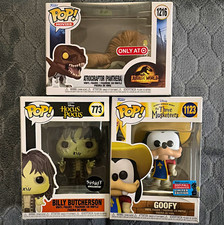 Funko POP Movies 3-Pack Exclusive Lot: Atrociraptor, Billy Butcherson, Goofy picture