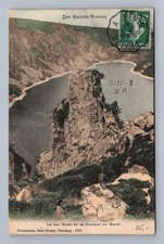 Antique France Postcard ORBEY Lac Blanc le Chateau du Hantz 1919 picture