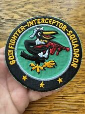 US USAF 60th Fighter Interceptor Squadron Patch Crest Vintage picture