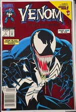 Venom: Lethal Protector #1 NEWSTAND Variant Marvel Comics Feb 1993 See Pics picture