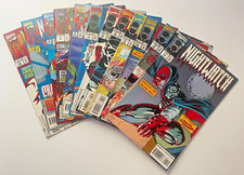 Nightwatch #1-12 Complete Marvel Comic Book Set 1994 Ron Lim Spider-Man Venom picture