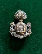 Rare Victorian Royal Inniskilling Fusiliers Brass Shoulder Title British Army picture