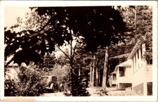 Postcard Real Photo RPPC Car Parked in Front of House Cottage Unposted picture