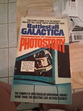 Battlestar Galatica The Photo story 1979 Rare Vg Paperback Photos picture