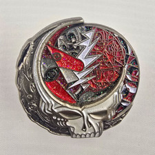 Grateful Dead Steal Your Face Skull Double-Post Pin 42/75 