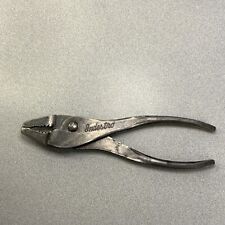 Vintage Indestro Narrow Jaw Slip Joint Pliers Cool Logo Script.  picture