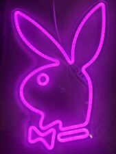 Playboy Neon Sign Bedroom Strip Club Bar LED Light Wall Art Decor Signs Pink picture