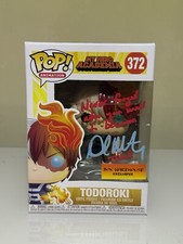 Todoroki #372  | Autographed David Matranga Funko POP picture