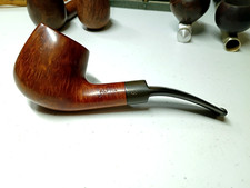 Vtg Shalom/Alpha Allegro Smoking Pipe Bent Style Saddle Stem Made In Israel picture