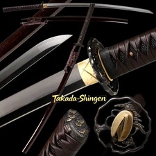 High Class Japanese Nodachi Katana Clay Tempered L6 Steel Full Tang Blade Sword picture