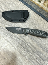 Esee 3 Rowen Fixed Blade Knife With  Molded Sheath-Made In USA  (b1) picture