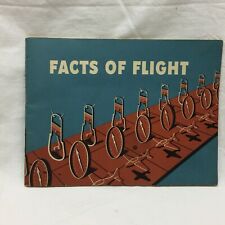 Vintage 1947 Book Facts of Flight Airplane  picture