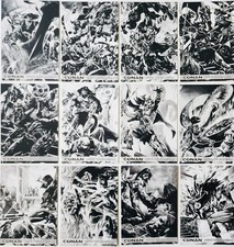 CONAN ART OF THE HYBORIAN AGE - Ode to the Cimmerian C1 - C12 SET picture
