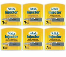 Schick Injector Refill Chromium Blades, Prevents Razor Bumps - 7 Ct (Pack of 6) picture