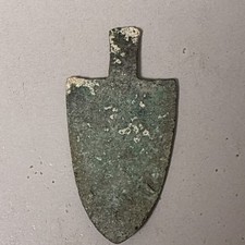 Ancient Greek Minoan Bronze 2.5” Arrow Head From 1700-1500 BC picture