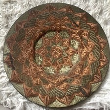 Vintage Etched Copper Plate 14