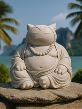 Snorlax Buddha Statue | Pokémon Series - small 4cm picture