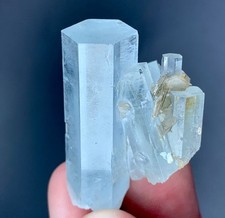 112 Carat Aquamarine Crystal Specimen From Skardu Pakistan picture