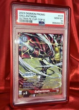 digimon PSA 10 Gallantmon Ultimate Cup TOP 8  Prize 🏆 Pop 9 💎 picture