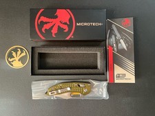 Microtech RAM-LOK Folding ~ Stonewash M390 & OD Green Frag ~ 169RL-10FROD picture