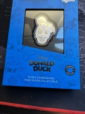 agoro Disney Donald Duck Iconic Expressions .999 Silver 1/2 oz 2026 picture
