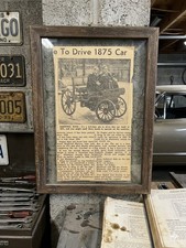 Vintage article highlights a 1875 car designed by Siegfried Marcus picture