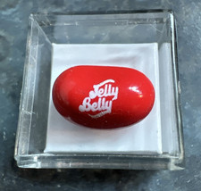 Jelly Belly Red Jellybean Figural Tie Tack Pinback  **FREE S/H** picture
