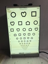 Vintage Good Lite CO Translucent Eye Cabinet BUNDLE * With Accessories* *READ picture