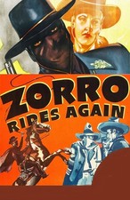 Zorro Rides Again 1937 Poster Print Wall Art Movie Decor picture