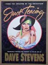 Just Teasing Dave Stevens Poster Book Softcover Art Book picture