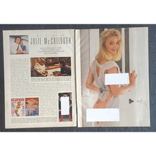Playboy PICTORIAL ONLY - JULIE MCCULLOUGH All Grown Up October, 1989 6 pages picture