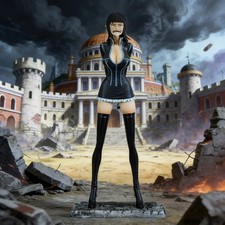 Anime One Piece Nico Robin Action Figure 26cm/10.24inch PVC Justice Island Robin picture
