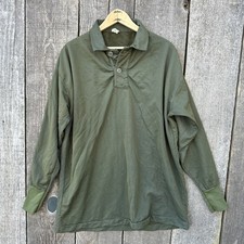 VTG 1969 US Military OG-106 Sleeping Shirt XL Nylon Tricot Knit Vietnam Era picture