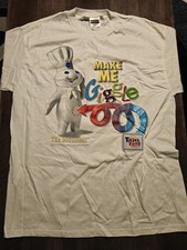 VNTG 1998 Pillsbury Doughboy Giggle-Off Promo T-Shirt | NEW NOS | Tultex XL picture