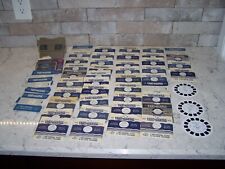Vintage (1940's Sawyers VIEW-MASTER w/ 49 Reels, Sleeves picture