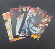 Pitt #1, Bloodstrike #1, Shaman's #1, Strikefile #1, Brigade #1 (Image, 90s) picture