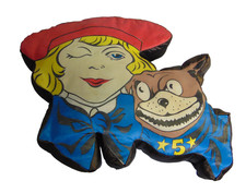 Buster Brown Tige Dog Vtg Bed Pillow 21