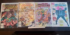New Warriors #3-6 3 4 5 6 - SIGNED 2x By FABIAN NICIEZA + Mark Bagley 1990 picture