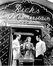 HUMPHREY BOGART, PAUL HENREID & INGRID BERGMAN 