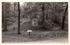 Pittsburg TN Indian Mounds on Shiloh Battlefield Cline 1950s RPPC Postcard COPY picture
