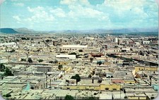 Postcard Partial Panoramic View Saltillo Coahuila Mexico City Landscape picture