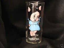 Pepsi Collector Series Glass  Tumbler 1973 Petunia Pig Looney Tunes Warner Bros picture