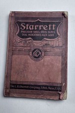 Starrett Tool Catalog Athol MA 1938 picture